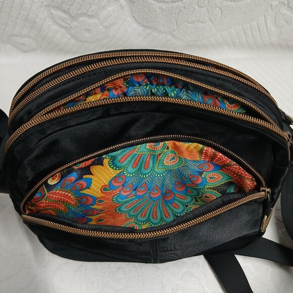 Black Travelon Crossbody Bag -- EUC - Picture 2 of 11